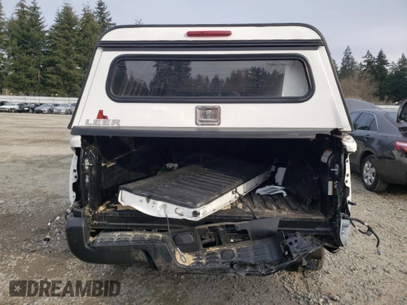 2022 Toyota Tacoma SR with VIN 3TYRX5GN1NT044745, listed as a Copart auction lot 43439945 with 35,278 mi miles and Salvage title. Bid and sale history available at DreamBid. Image 6.