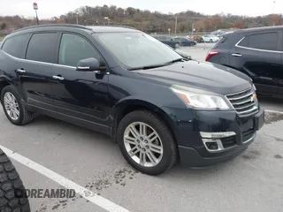 2015 Chevrolet Traverse LT with VIN 1GNKRGKD0FJ384167, listed as a IAAI auction lot 40962983 with 145,239 mi miles. Bid and sale history available at carsss.com. Image 1.