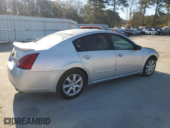 2007 Nissan Maxima 3.5 SL with VIN 1N4BA41E07C835005, listed as a Copart auction lot 49411815 with 204,406 mi miles and Salvage Title. Bid and sale history available at carsss.com. Image 3.