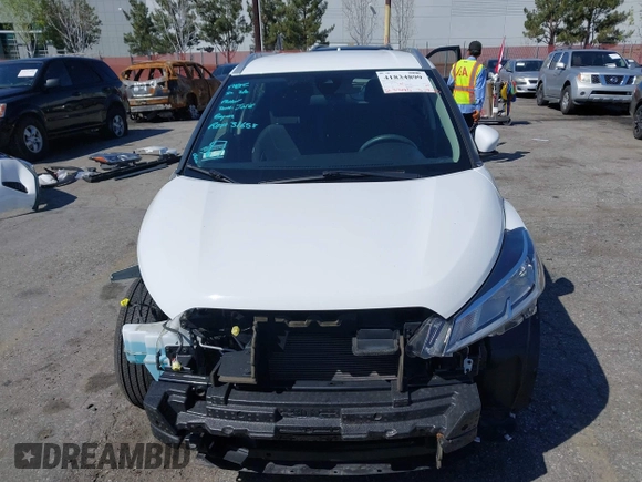 2022 Nissan Kicks SV with VIN 3N1CP5CVXNL496886, listed as a IAAI auction lot 41834899 with 23,395 mi miles and . Bid and sale history available at DreamBid. Image 13.