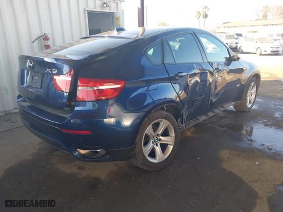 2013 BMW X6 xDrive50i with VIN 5UXFG8C51DL591955, listed as a IAAI auction lot 41392374 with 112,899 mi miles. Bid and sale history available at carsss.com. Image 4.