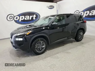 2023 Nissan Rogue S with VIN 5N1BT3AB0PC848336, listed as a Copart auction lot 61806305 with 51,494 mi miles and Clean title. Bid and sale history available at DreamBid. Image 1.