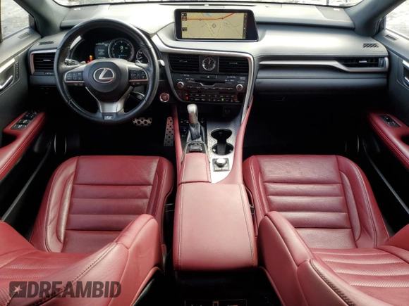 2019 Lexus RX 350 with VIN 2T2BZMCA8KC207105, listed as a Copart auction lot 39102844 with 30,455 mi miles and Salvage Title. Bid and sale history available at DreamBid. Image 8.