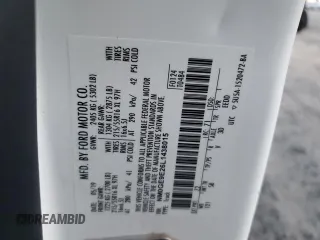 2020 Ford Transit Connect XL with VIN NM0GE9E26L1438015, listed as a Copart auction lot 47575925 with 12,663 mi miles and Salvage title. Bid and sale history available at DreamBid. Image 14.