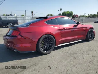 2015 Ford Mustang GT z VIN 1FA6P8CFXF5343159, wystawiony jako Copart lot #62902965 z przebiegiem 99 822 mil mil oraz Szkoda całkowita • Salvage title. Historia ofert i sprzedaży dostępna na DreamBid. Obrazek 3.
