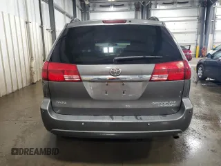 2004 Toyota Sienna XLE with VIN 5TDBA22CX4S020459, listed as a Copart auction lot 52444465 with 264,508 mi miles and Salvage Title. Bid and sale history available at carsss.com. Image 6.