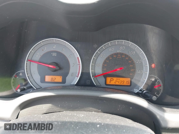 2010 Toyota Corolla с VIN 1NXBU4EE0AZ314228, выставлен на аукционе IAAI как лот 42576554 с пробегом 243 915 миль миль и . История ставок и продаж доступна на DreamBid. Изображение 7.