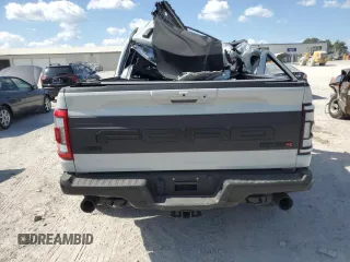 2023 Ford F-150 Raptor with VIN 1FTFW1RJ9PFC84228, listed as a Copart auction lot 70593464 with Not Provided miles and Salvage Title. Bid and sale history available at DreamBid. Image 6.