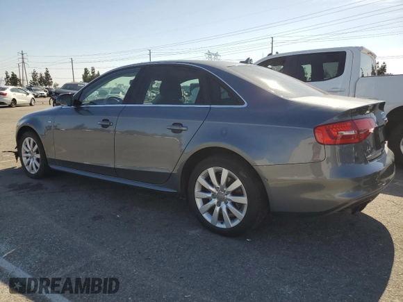 2015 Audi A4 Premium с VIN WAUAFAFL4FN002689, выставлен на аукционе Copart как лот 55264125 с пробегом 70 939 миль миль и Списание • Salvage title. История ставок и продаж доступна на DreamBid. Изображение 2.