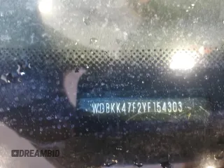 2000 Mercedes-Benz SLK 230 Kompressor with VIN WDBKK47F2YF154303, listed as a Copart auction lot 45880395 with Not provided miles and Non repairable. Bid and sale history available at DreamBid. Image 12.