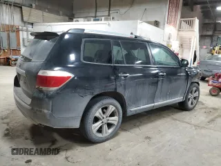 2012 Toyota Highlander Limited with VIN 5TDDK3EHXCS167608, listed as a Copart auction lot 46073925 with 204,546 mi miles and Salvage Title. Bid and sale history available at carsss.com. Image 3.