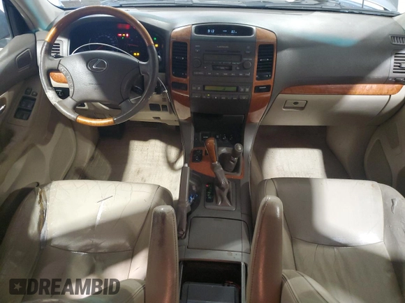 2004 Lexus GX 470 with VIN JTJBT20X440035197, listed as a Copart auction lot 57522615 with 259,528 mi miles and Clean Title. Bid and sale history available at DreamBid. Image 8.