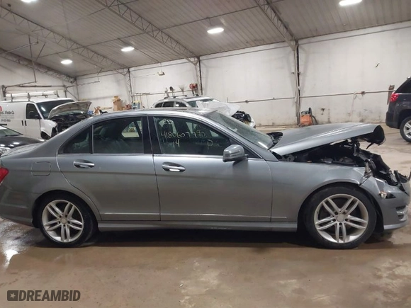 2014 Mercedes-Benz C-Class C 300 Sport with VIN WDDGF8AB8ER312510, listed as a IAAI auction lot 41806077 with 144,170 mi miles. Bid and sale history available at carsss.com. Image 13.