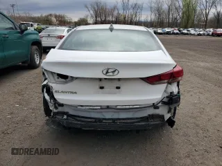 2018 Hyundai Elantra SEL with VIN 5NPD84LF6JH315648, listed as a Copart auction lot 52298225 with 209,463 mi miles and Non Repairable. Bid and sale history available at DreamBid. Image 6.