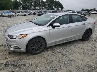2018 Ford Fusion SE with VIN 3FA6P0HD9JR160138, listed as a Copart auction lot 61580965 with 96,653 mi miles and Clean title. Bid and sale history available at DreamBid. Image 1.