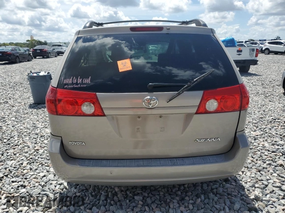 2006 Toyota Sienna CE с VIN 5TDZA23C26S501998, выставлен на аукционе Copart как лот 60785125 с пробегом 203 309 миль миль и Списание • Salvage title. История ставок и продаж доступна на DreamBid. Изображение 6.