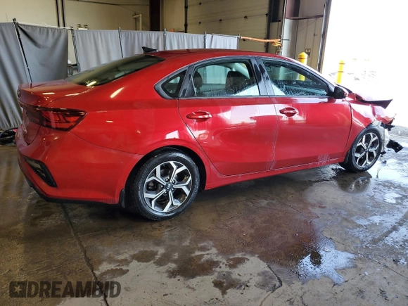 2019 Kia Forte LXS with VIN 3KPF24AD1KE112393, listed as a Copart auction lot 60515485 with 45,725 mi miles and Salvage title. Bid and sale history available at DreamBid. Image 3.