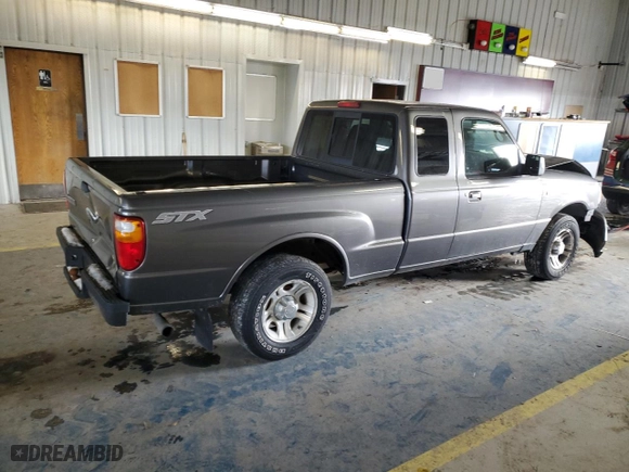 2006 Ford Ranger XL with VIN 1FTYR14U06PA12001, listed as a Copart auction lot 45199175 with 143,125 mi miles and Salvage Title. Bid and sale history available at carsss.com. Image 3.