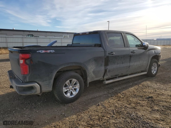 2020 Chevrolet Silverado 1500 LT with VIN 1GCUYDED7LZ297913, listed as a Copart auction lot 80680764 with 148,579 mi miles and Salvage Title. Bid and sale history available at carsss.com. Image 3.