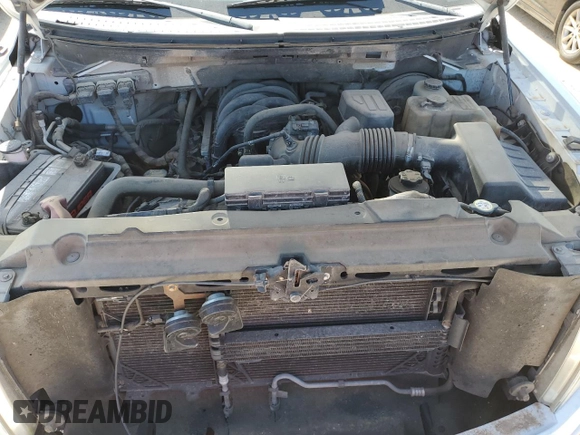 2009 Ford F-150 STX with VIN 1FTRX14809FA24799, listed as a Copart auction lot 51811255 with 123,501 mi miles and Clean title. Bid and sale history available at DreamBid. Image 11.