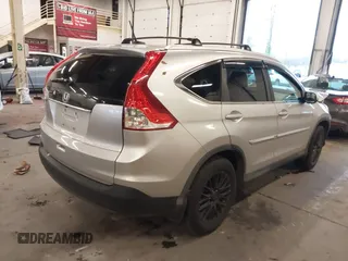 2012 Honda CR-V EX-L with VIN 2HKRM3H78CH506648, listed as a IAAI auction lot 41113961 with 154,502 mi miles. Bid and sale history available at carsss.com. Image 4.