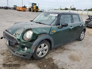 2017 MINI Hardtop 4 Door Cooper with VIN WMWXU1C57H2E18281, listed as a Copart auction lot 69714554 with 77,049 mi miles and Salvage Title. Bid and sale history available at carsss.com. Image 1.