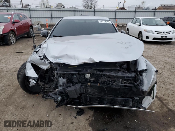 2017 Infiniti Q60 Red Sport 400 with VIN JN1FV7ELXHM701983, listed as a Copart auction lot 84379614 with 44,784 mi miles and Salvage title. Bid and sale history available at DreamBid. Image 5.