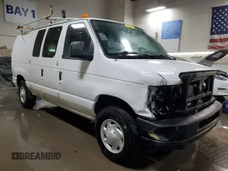 2011 Ford Econoline Cargo Commercial with VIN 1FTNE2EL6BDA70944, listed as a Copart auction lot 82169554 with 181,882 mi miles and Salvage title. Bid and sale history available at DreamBid. Image 4.
