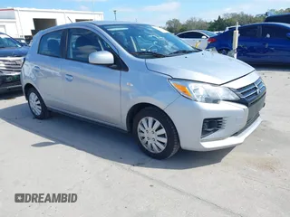 2021 Mitsubishi Mirage ES with VIN ML32AUHJXMH009311, listed as a IAAI auction lot 41634655 with 56,320 mi miles and . Bid and sale history available at DreamBid. Image 1.