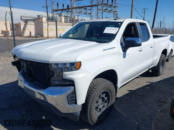 2019 Chevrolet Silverado 1500 LT with VIN 1GCRWCEDXKZ290572, listed as a IAAI auction lot 41622202 with 42,196 mi miles and . Bid and sale history available at DreamBid. Image 17.