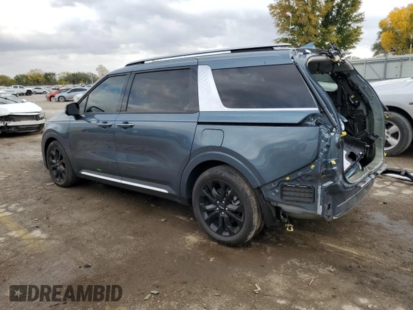2022 Kia Carnival SX with VIN KNDNE5H34N6101436, listed as a Copart auction lot 78397824 with 34,013 mi miles and Salvage Title. Bid and sale history available at carsss.com. Image 2.
