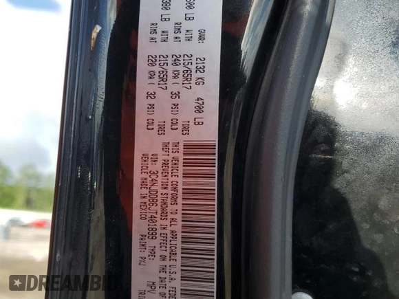 2018 Jeep Compass Trailhawk с VIN 3C4NJDDB6JT401899, выставлен на аукционе Copart как лот 56569645 с пробегом 124 062 миль миль и Списание • Salvage title. История ставок и продаж доступна на DreamBid. Изображение 13.