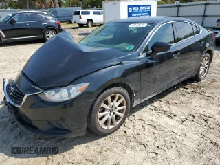 2016 Mazda 6 i Sport with VIN JM1GJ1U50G1450825, listed as a Copart auction lot 51843645 with 100,653 mi miles and Clean Title. Bid and sale history available at DreamBid. Image 1.