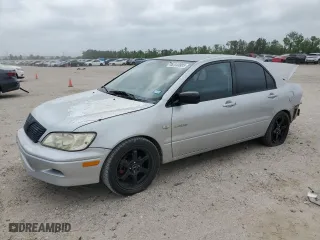 2002 Mitsubishi Lancer ES with VIN JA3AJ26E52U024157, listed as a Copart auction lot 52048805 with 169,750 mi miles and Salvage Title. Bid and sale history available at carsss.com. Image 1.