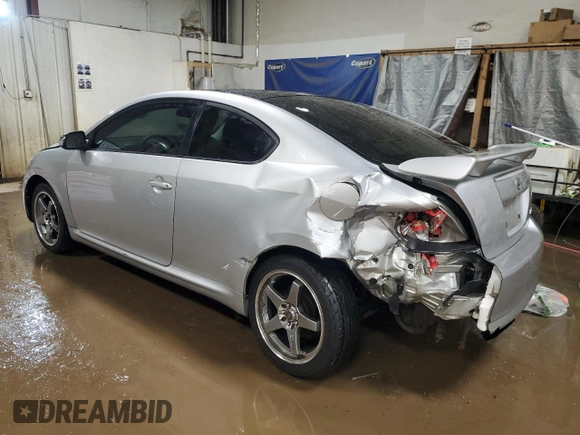 2007 Scion tC Spec with VIN JTKDE177770181872, listed as a Copart auction lot 49706475 with 195,241 mi miles and Salvage Title. Bid and sale history available at carsss.com. Image 2.