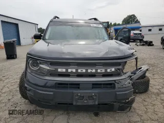 2021 Ford Bronco Sport Big Bend with VIN 3FMCR9B62MRA10653, listed as a Copart auction lot 55116505 with 100,442 mi miles and Salvage title. Bid and sale history available at DreamBid. Image 5.