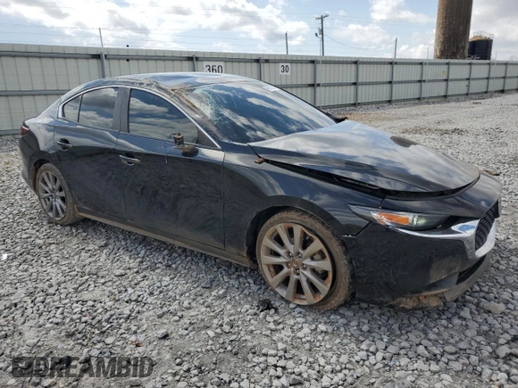 2021 Mazda 3 Select with VIN JM1BPABL2M1314153, listed as a Copart auction lot 49122935 with 85,617 mi miles and Salvage Title. Bid and sale history available at DreamBid. Image 4.