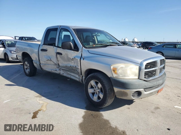 2007 Dodge 1500 SLT with VIN 1D7HA18P27S232787, listed as a Copart auction lot 86873164 with 346,744 mi miles and Salvage Title. Bid and sale history available at DreamBid. Image 4.