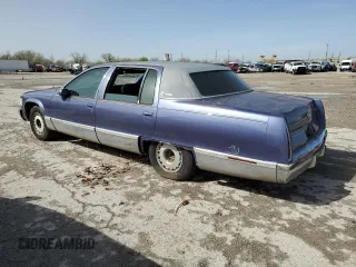 1993 Cadillac Fleetwood z VIN 1G6DW5278PR709811, wystawiony jako Copart lot #51678935 z przebiegiem 143 277 mil mil oraz Czysty tytuł • Clean title. Historia ofert i sprzedaży dostępna na DreamBid. Obrazek 2.