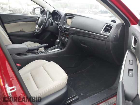 2015 Mazda 6 i Touring with VIN JM1GJ1V5XF1213756, listed as a IAAI auction lot 41943777 with 105,736 mi miles and . Bid and sale history available at carsss.com. Image 5.
