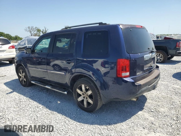 2013 Honda Pilot Touring with VIN 5FNYF3H99DB037819, listed as a Copart auction lot 52762565 with 197,889 mi miles and Salvage Title. Bid and sale history available at DreamBid. Image 2.