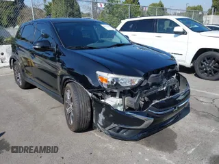 2019 Mitsubishi Outlander Sport ES 2.0 with VIN JA4AP3AU6KU012517, listed as a IAAI auction lot 41571292 with 79,136 mi miles. Bid and sale history available at carsss.com. Image 1.