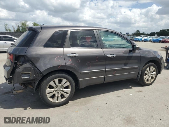 2011 Acura RDX Technology with VIN 5J8TB2H57BA001695, listed as a Copart auction lot 52137925 with 218,562 mi miles and Salvage title. Bid and sale history available at DreamBid. Image 3.