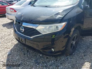 2012 Nissan Quest SL with VIN JN8AE2KP2C9036160, listed as a IAAI auction lot 41909043 with 172,000 mi miles. Bid and sale history available at carsss.com. Image 6.
