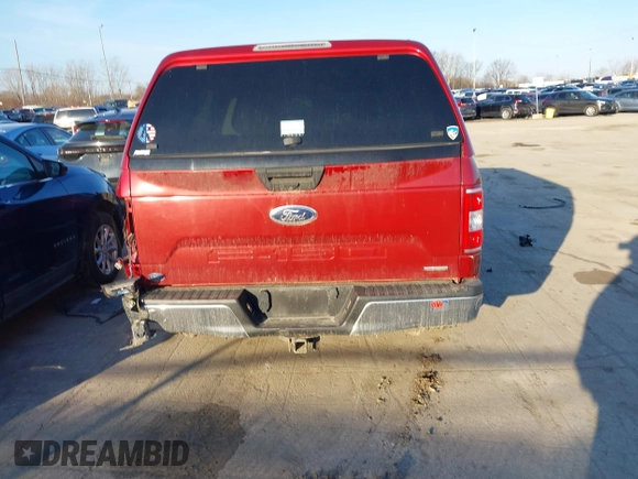 2018 Ford F-150 XL z VIN 1FTEX1CPXJKC77681, wystawiony jako IAAI lot #41749323 z przebiegiem 65 159 mil mil oraz . Historia ofert i sprzedaży dostępna na DreamBid. Obrazek 16.