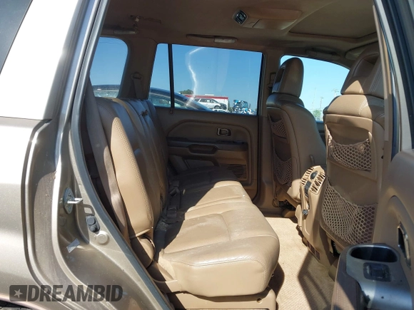 2005 Honda Pilot EX-L with RES with VIN 2HKYF186X5H506915, listed as a IAAI auction lot 42035760 with 234,624 mi miles. Bid and sale history available at carsss.com. Image 8.