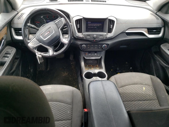 2020 GMC Terrain SLE z VIN 3GKALMEV4LL209390, wystawiony jako Copart lot #59843125 z przebiegiem 91 773 mil mil oraz Szkoda całkowita • Salvage title. Historia ofert i sprzedaży dostępna na DreamBid. Obrazek 8.