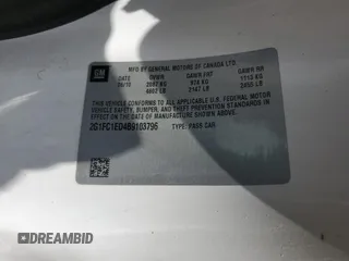 2011 Chevrolet Camaro 2LT with VIN 2G1FC1ED4B9103796, listed as a Copart auction lot 58088565 with 125,916 mi miles and Salvage title. Bid and sale history available at DreamBid. Image 12.