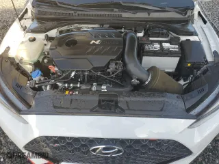 2020 Hyundai Veloster N with VIN KMHT36AH8LU004916, listed as a Copart auction lot 77165514 with 22,464 mi miles and Salvage Title. Bid and sale history available at carsss.com. Image 11.