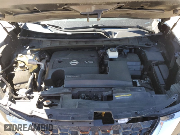 2019 Nissan Murano SL z VIN 5N1AZ2MJ5KN126770, wystawiony jako Copart lot #49575285 z przebiegiem 114 143 mil mil oraz Szkoda całkowita • Salvage title. Historia ofert i sprzedaży dostępna na DreamBid. Obrazek 12.